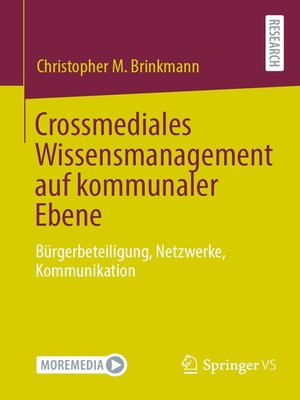 cover image of Crossmediales Wissensmanagement auf kommunaler Ebene